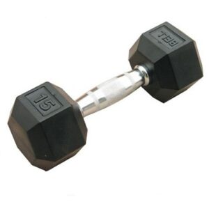 SV-3001 Rubber hex dumbbell